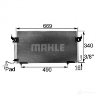 Компрессор кондиционера MAHLE ORIGINAL 1437598160 B2 FVU ACP 822 000S - Изображение 6