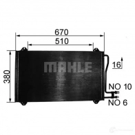 Компрессор кондиционера MAHLE ORIGINAL 1437598160 B2 FVU ACP 822 000S - Изображение 7