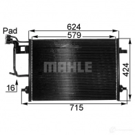 Компрессор кондиционера MAHLE ORIGINAL 1437597715 ACP 842 000S P 20L02R - Изображение 9