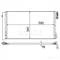 Компрессор кондиционера MAHLE ORIGINAL RM 2AY0G 1437597729 ACP 919 000S - Изображение 9