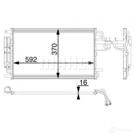 Компрессор кондиционера MAHLE ORIGINAL ACP 954 000S 1437594573 8R BWOXV - Изображение 13