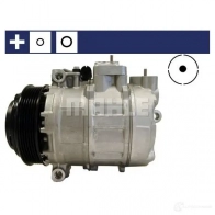 Компрессор кондиционера MAHLE ORIGINAL 1437602544 ACP42001S VDGZI7 M - Изображение 4