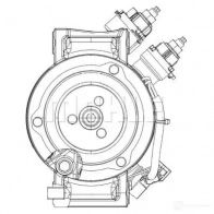 Компрессор кондиционера MAHLE ORIGINAL ACP 345 000S 1437597739 PSZC9 B - Изображение 8