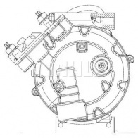 Компрессор кондиционера MAHLE ORIGINAL ACP 1364 000P 9T 1U6Q 1437597598 - Изображение 4