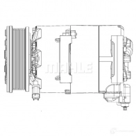 Компрессор кондиционера MAHLE ORIGINAL 3CCU E 1437592479 ACP 1188 000P - Изображение 12