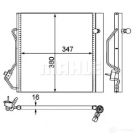 Компрессор кондиционера MAHLE ORIGINAL 1437592849 ACP 932 000P RPO75 Y4 - Изображение 8