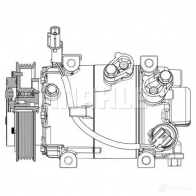 Компрессор кондиционера MAHLE ORIGINAL 1437597276 0 P21A ACP 449 000P - Изображение 7