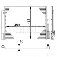 Компрессор кондиционера MAHLE ORIGINAL ACP 947 000P 1437595171 IPM5 6NH - Изображение 5