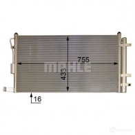 Компрессор кондиционера MAHLE ORIGINAL acp928000p 0VVX M 1437593058 - Изображение 7