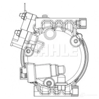 Компрессор кондиционера MAHLE ORIGINAL 1437593510 ACP 462 000P A QRVP2 - Изображение 7