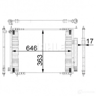 Компрессор кондиционера MAHLE ORIGINAL 1437596103 ACP 986 000S 83K 2ID - Изображение 9