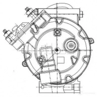 Компрессор кондиционера MAHLE ORIGINAL RI BFBZT ACP 1181 000P 1437594430 - Изображение 9