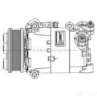Компрессор кондиционера MAHLE ORIGINAL RI BFBZT ACP 1181 000P 1437594430 - Изображение 10