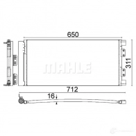 Компрессор кондиционера MAHLE ORIGINAL 7I UK7 ACP 975 000S 1437597256 - Изображение 14