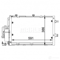 Компрессор кондиционера MAHLE ORIGINAL ACP 871 000P 1437594886 O LF1Z - Изображение 6