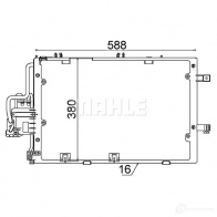 Компрессор кондиционера MAHLE ORIGINAL ACP 871 000P 1437594886 O LF1Z - Изображение 8