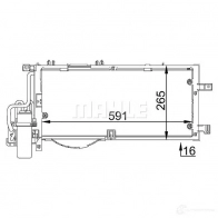Компрессор кондиционера MAHLE ORIGINAL ACP 871 000P 1437594886 O LF1Z - Изображение 11