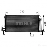 Компрессор кондиционера MAHLE ORIGINAL acp853000p 1437595544 N2L2C8 B - Изображение 9