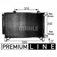 Радиатор кондиционера MAHLE ORIGINAL AC 118K 1437588139 AC 292 000P - Изображение 2