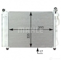 Радиатор кондиционера MAHLE ORIGINAL AC 419 000P 1437585039 C GL6G4 - Изображение 1