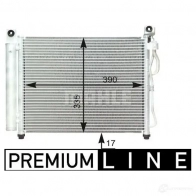 Радиатор кондиционера MAHLE ORIGINAL AC 419 000P 1437585039 C GL6G4 - Изображение 2