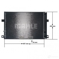 Радиатор кондиционера MAHLE ORIGINAL 1437581271 QTMHM K AC 885 000S - Изображение 8