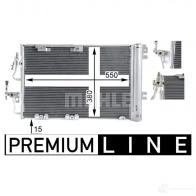 Радиатор кондиционера MAHLE ORIGINAL 1437582149 PTU GM AC 378 000P - Изображение 11