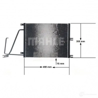 Радиатор кондиционера MAHLE ORIGINAL AC 226 000S 1437585083 M SJD8HC - Изображение 8