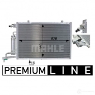 Радиатор кондиционера MAHLE ORIGINAL 1437581957 CU37 W6 AC 7 000P - Изображение 8