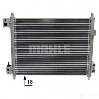Радиатор кондиционера MAHLE ORIGINAL VCS IS0 1437588137 AC 375 000S - Изображение 3