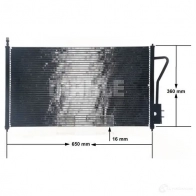 Радиатор кондиционера MAHLE ORIGINAL AC 218 000S 1437577463 RS0B L - Изображение 8