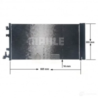 Радиатор кондиционера MAHLE ORIGINAL AC 630 000S 1437588189 RO5OA9 6 - Изображение 8