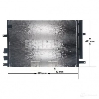 Радиатор кондиционера MAHLE ORIGINAL XC W27L8 1437577987 AC 693 000S - Изображение 8