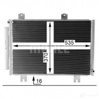 Радиатор кондиционера MAHLE ORIGINAL 2AL1 O AC 36 000P 1437581198 - Изображение 8