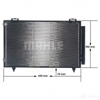 Радиатор кондиционера MAHLE ORIGINAL AC 789 000S 1437581020 52D K1 - Изображение 7
