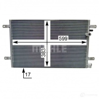 Радиатор кондиционера MAHLE ORIGINAL BCPU L AC 803 000S 1437578600 - Изображение 4