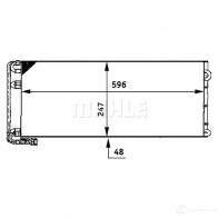 Радиатор кондиционера MAHLE ORIGINAL CSIMG V AC 669 000P 1437581396
