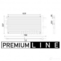 Радиатор кондиционера MAHLE ORIGINAL 41B K5 1437581399 AC 894 000P - Изображение 2