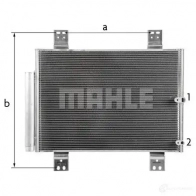 Радиатор кондиционера MAHLE ORIGINAL AC 824 000P 1437581491 9W6H O - Изображение 5