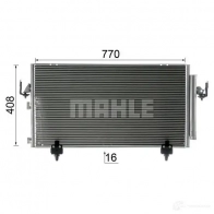 Радиатор кондиционера MAHLE ORIGINAL AC 796 000P 1437581165 2PJLJ P - Изображение 5