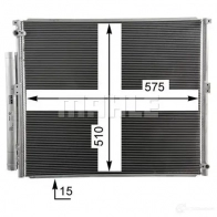 Радиатор кондиционера MAHLE ORIGINAL 1437581539 AC 836 000P 4P AY43 - Изображение 9