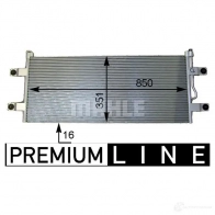 Радиатор кондиционера MAHLE ORIGINAL 1437581509 AC 783 000P 89 9G4B - Изображение 2