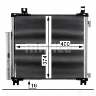 Радиатор кондиционера MAHLE ORIGINAL AC 825 000P 1437581826 B9B UJ - Изображение 8