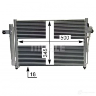 Радиатор кондиционера MAHLE ORIGINAL AG LVZK AC 417 000S 1437578712 - Изображение 3