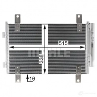 Радиатор кондиционера MAHLE ORIGINAL AC 833 000P 1437581829 H VOFB - Изображение 6