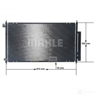 Радиатор кондиционера MAHLE ORIGINAL 1437579896 AC 467 001S IW9K IZ - Изображение 8