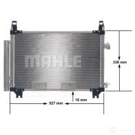 Радиатор кондиционера MAHLE ORIGINAL AC 806 000S L9KDW JQ 1437588218 - Изображение 7