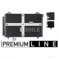 Радиатор кондиционера MAHLE ORIGINAL AC 827 000P 2433 OW9 1437582157 - Изображение 7