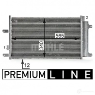 Радиатор кондиционера MAHLE ORIGINAL AC 808 000P K1J PQ4 1437582258 - Изображение 5
