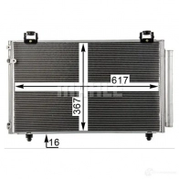 Радиатор кондиционера MAHLE ORIGINAL OLKYU BH AC 831 000P 1437584029 - Изображение 9
